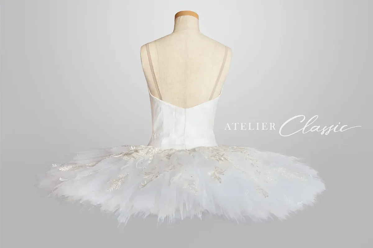 オデット衣装 back style