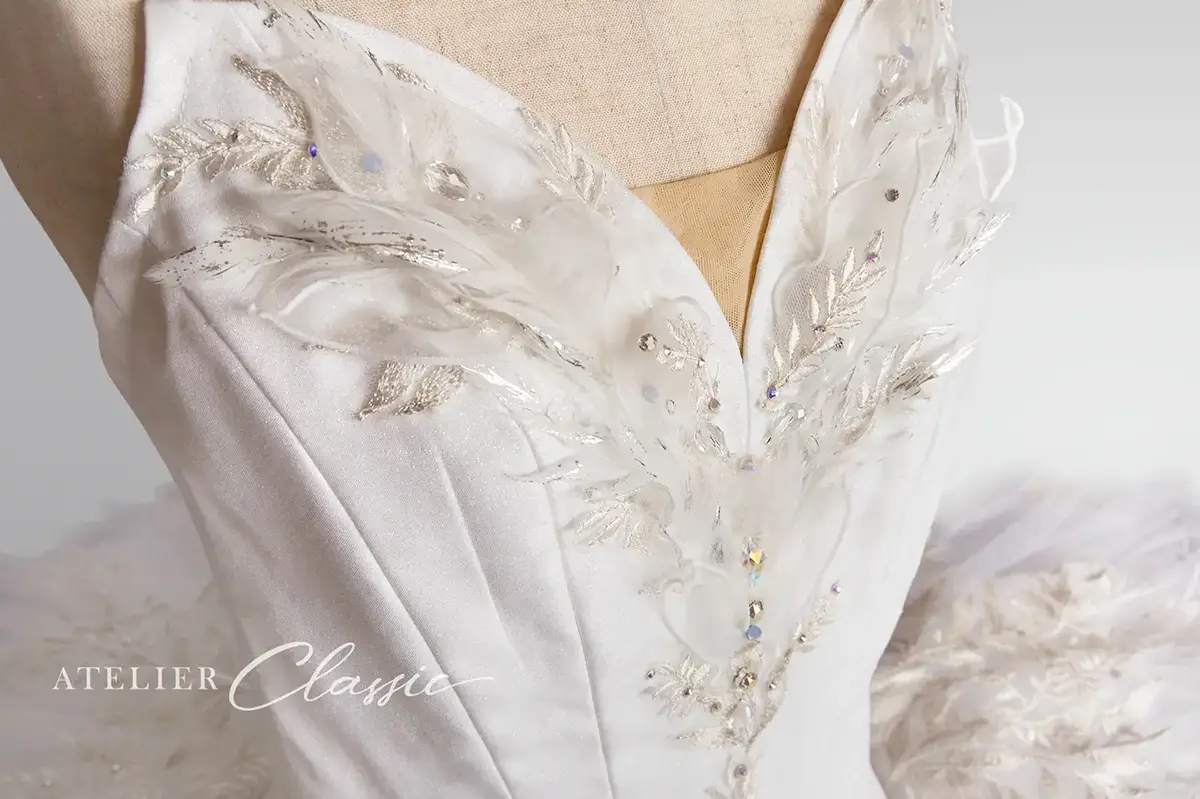 オデット衣装 detail