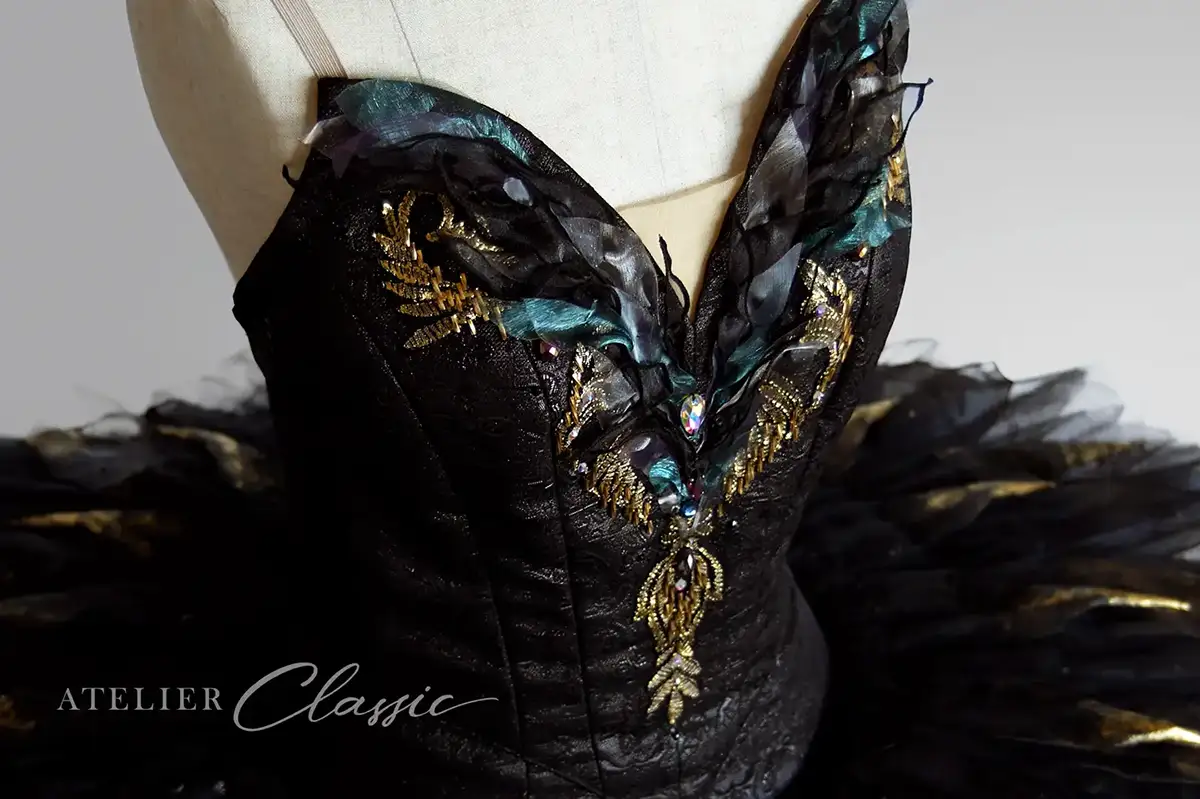 オディール衣装 detail