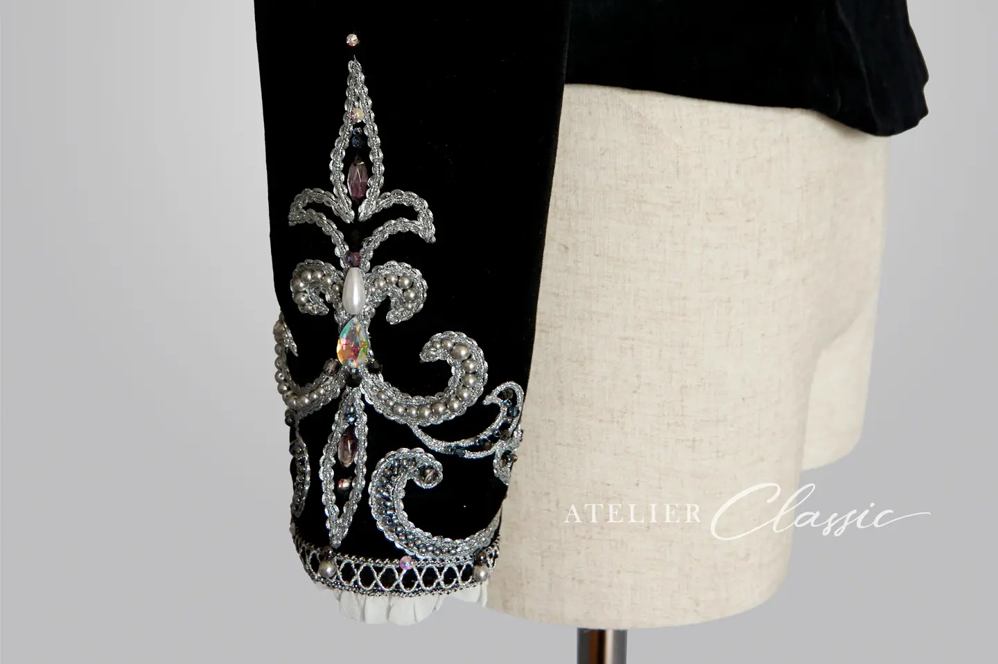 ジゼルのアルブレヒト衣装 袖の飾り