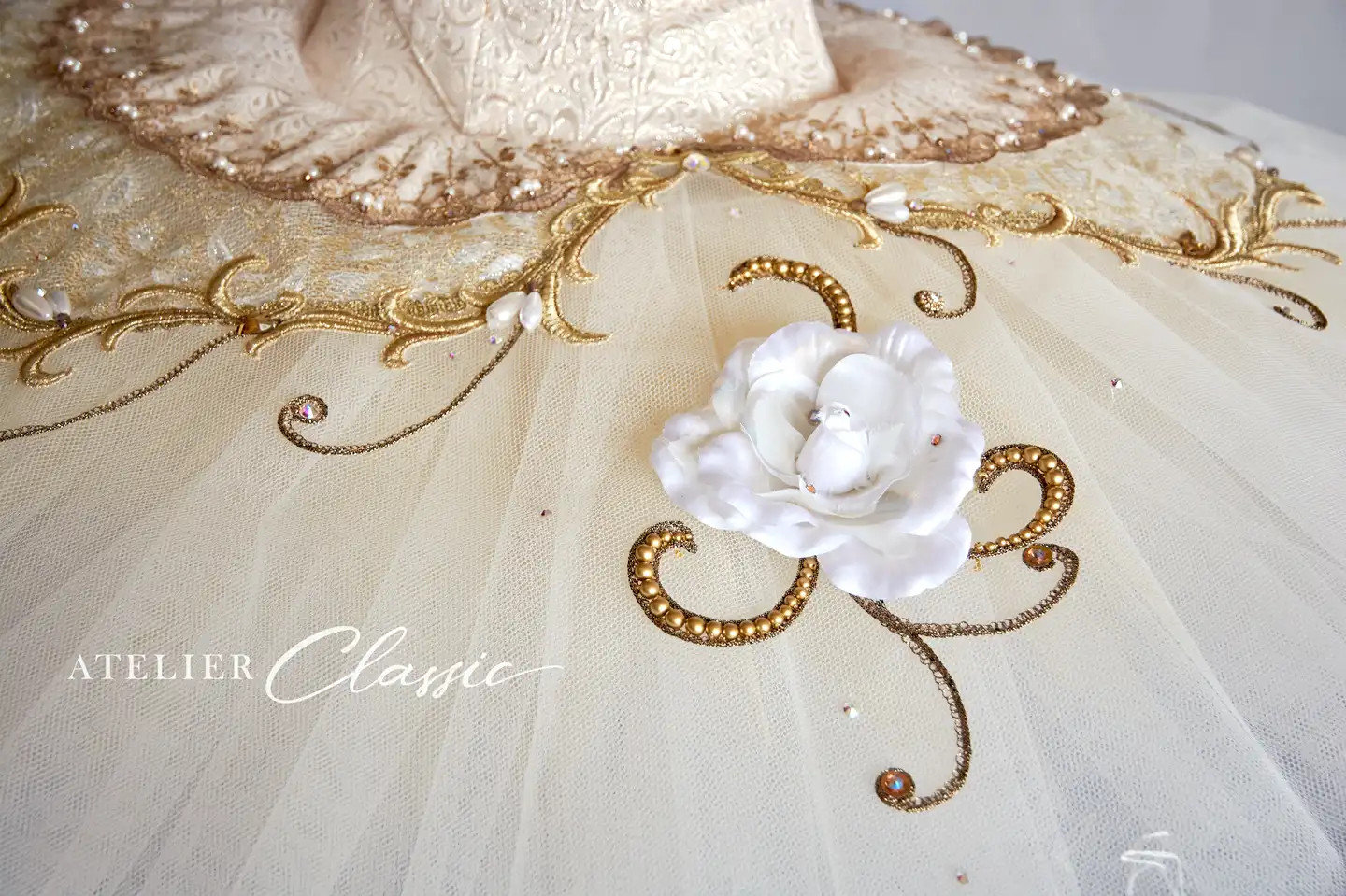 パキータ衣装 スカートの飾り