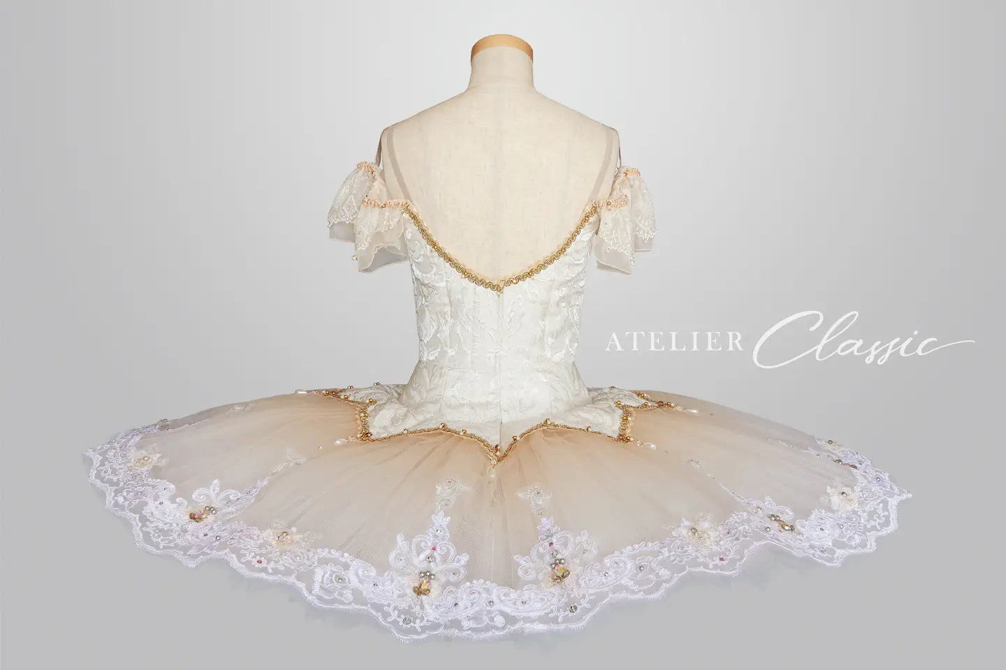 オーロラ衣装 back style