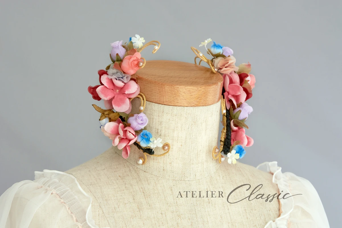 騎兵隊の休止衣装 チュチュのモチーフのデザイン