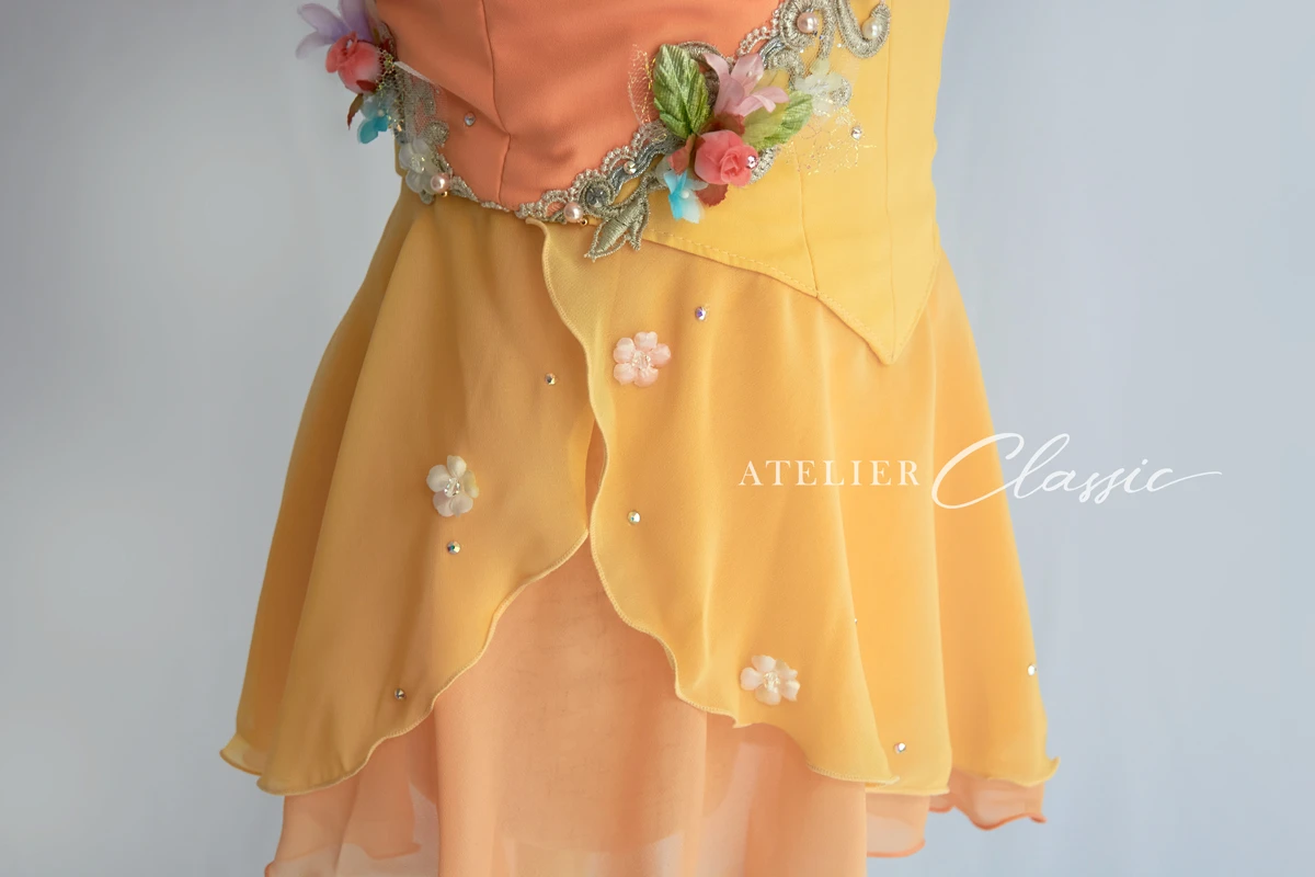 キューピッドの衣装 スカートのデザイン