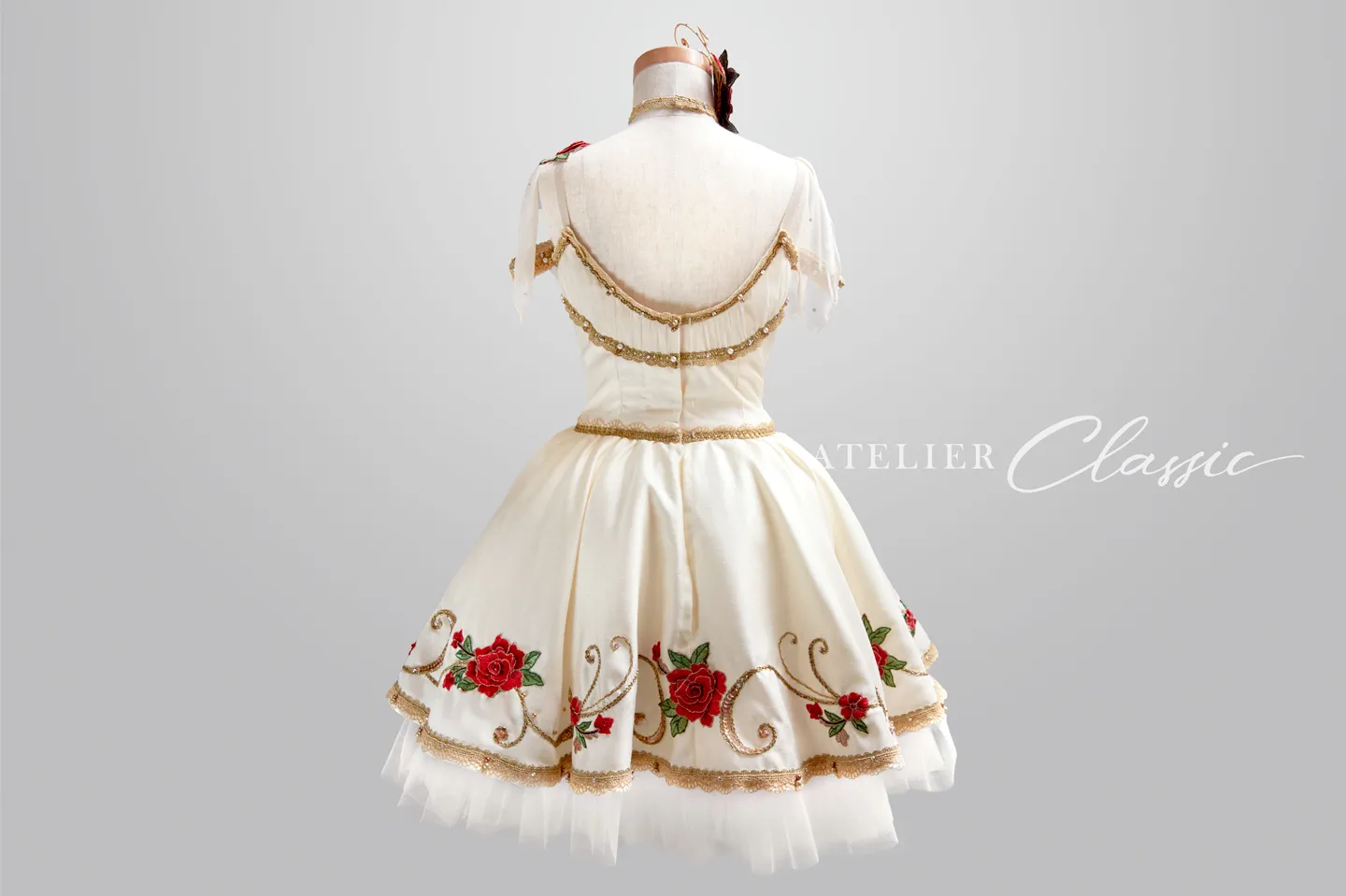 フローラの目覚め衣装 back style