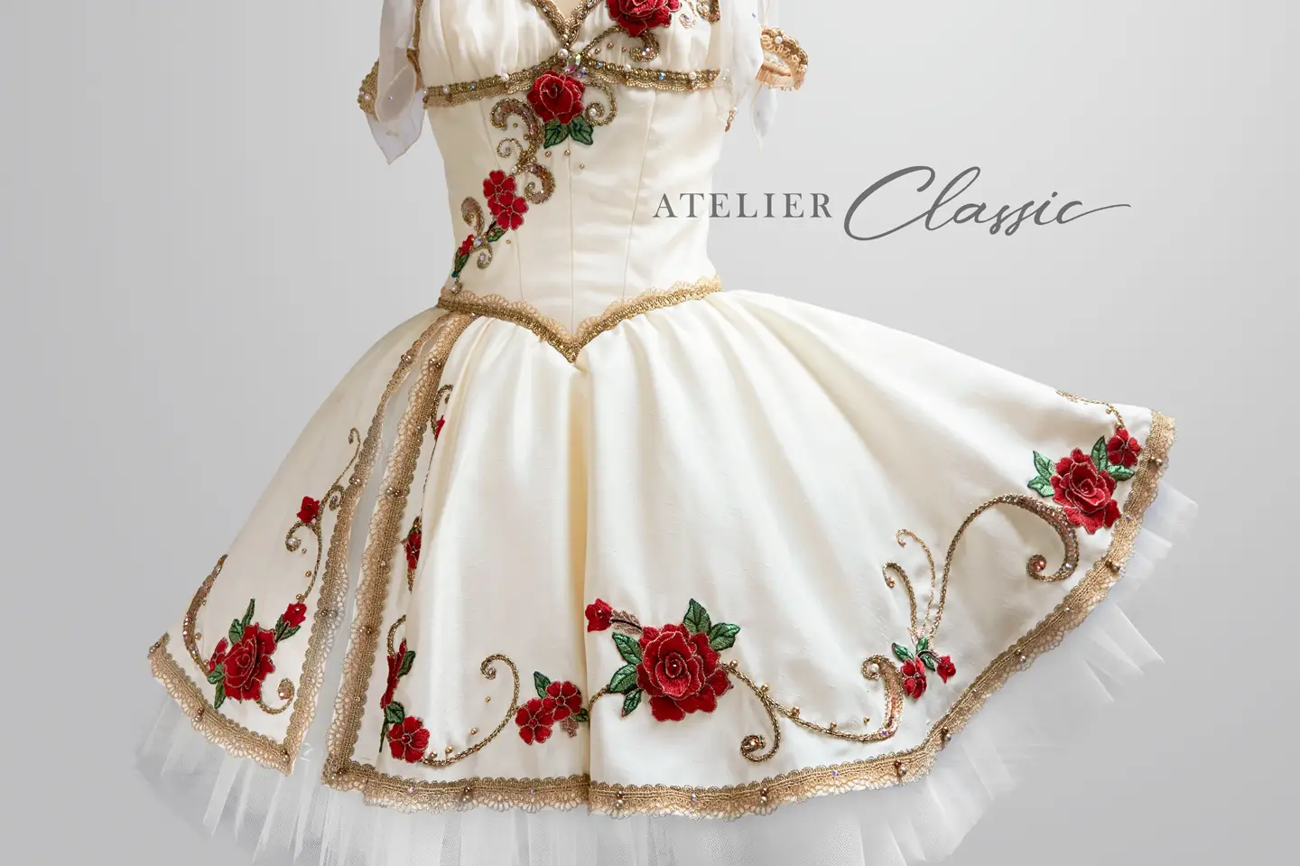 フローラの目覚め衣装 スカートのデザイン