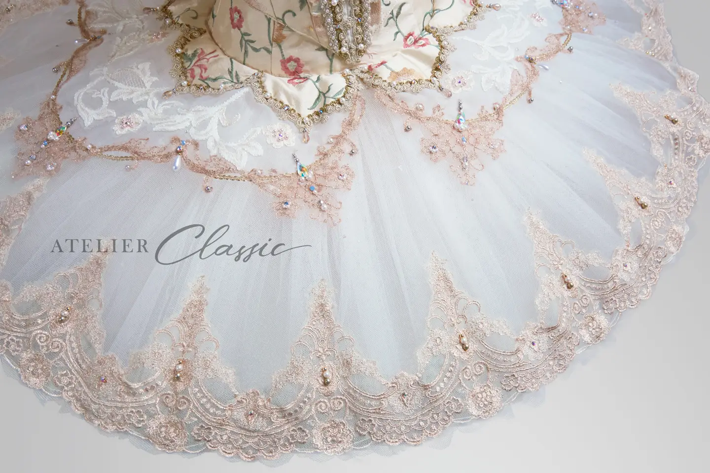 オーロラ衣装 チュチュのデザイン