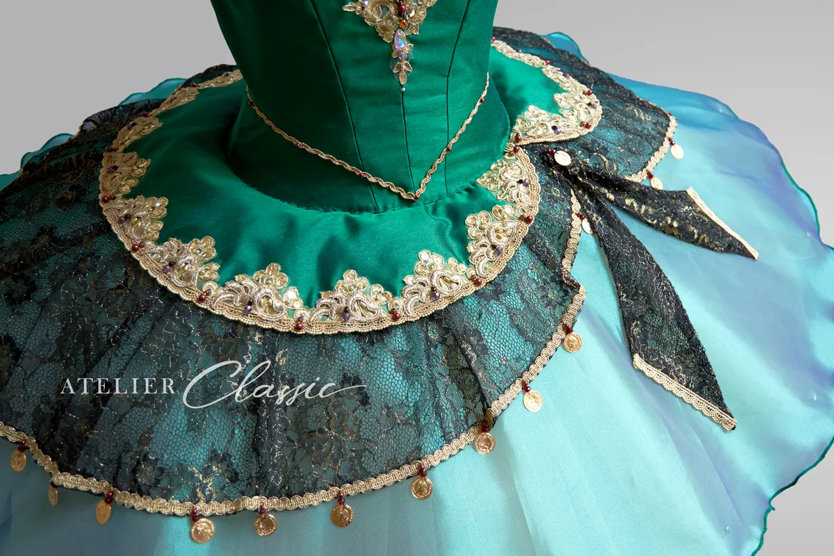 >エスメラルダ衣装 チュチュのデザイン