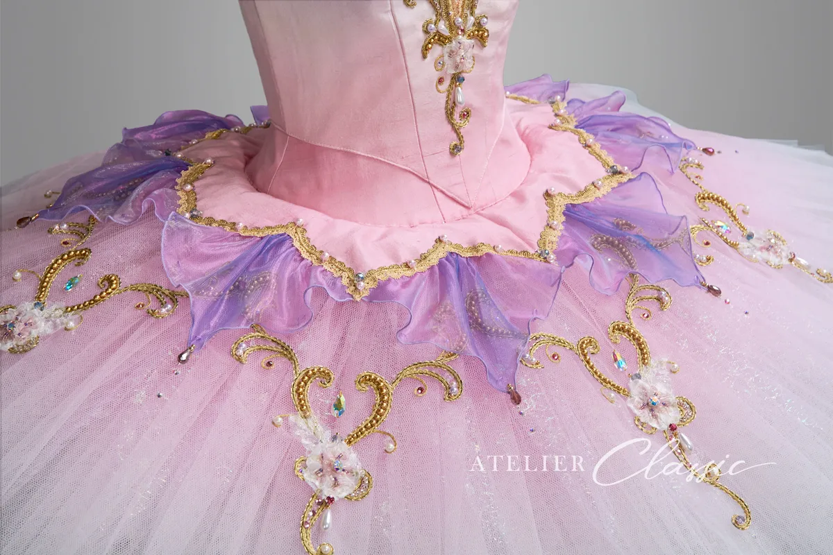 >ドルシネア衣装 チュチュのデザイン