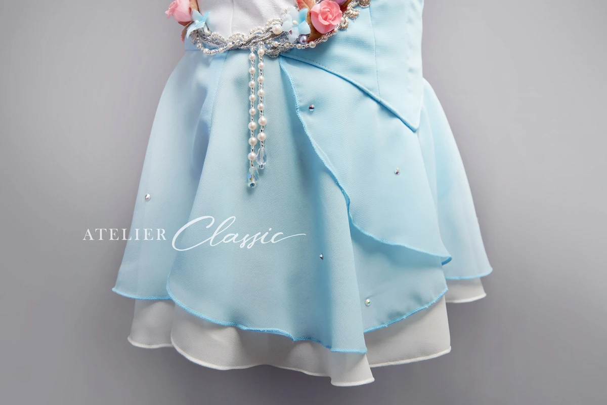 キューピッドの衣装 スカートのデザイン 