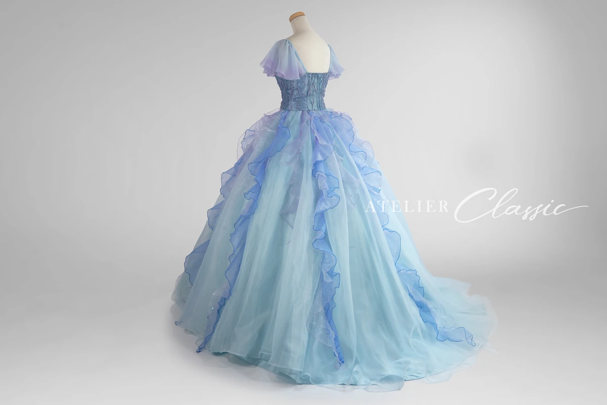 ウエディングドレス back style