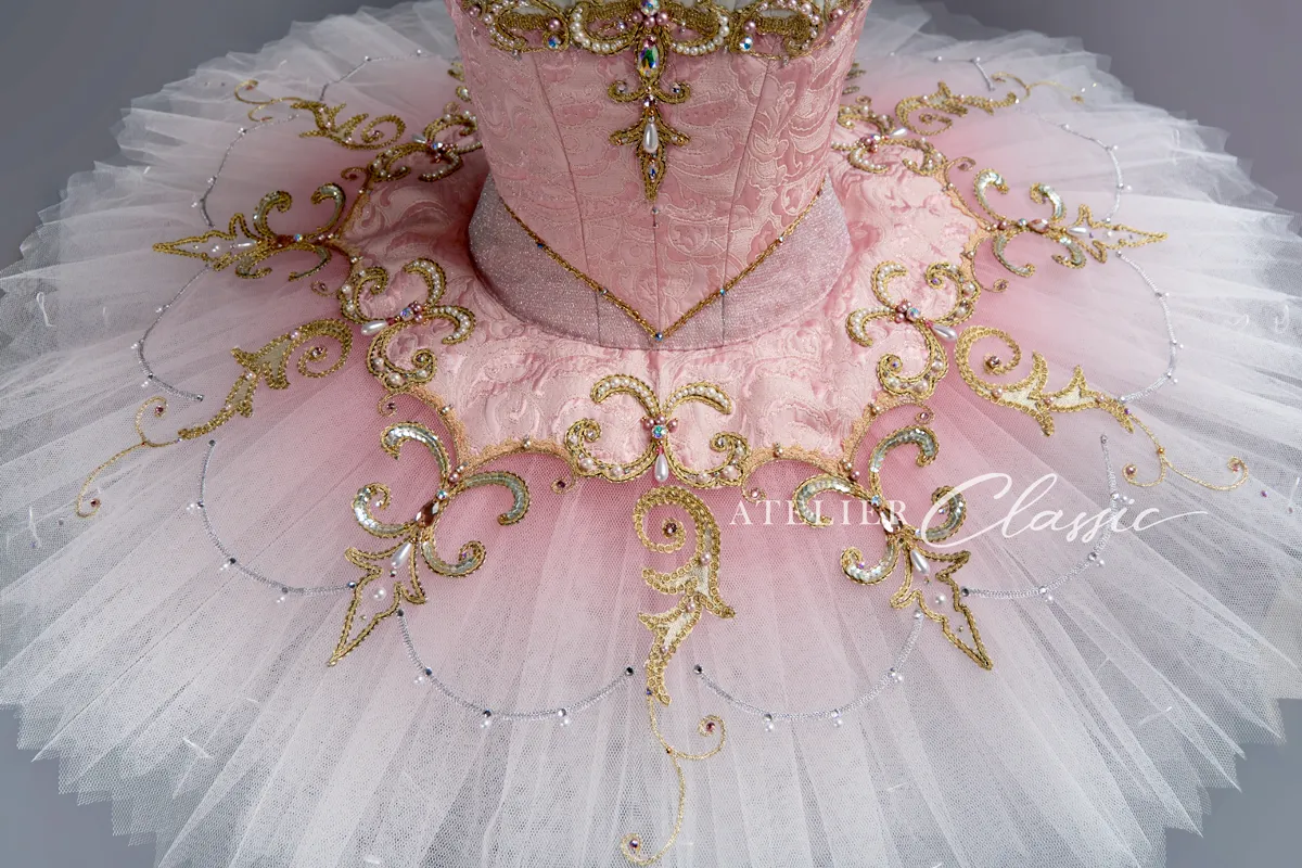 オダリスク衣装 チュチュのディティール